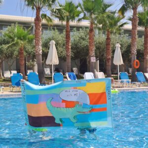 Crocodile Beach Towel / Blanket