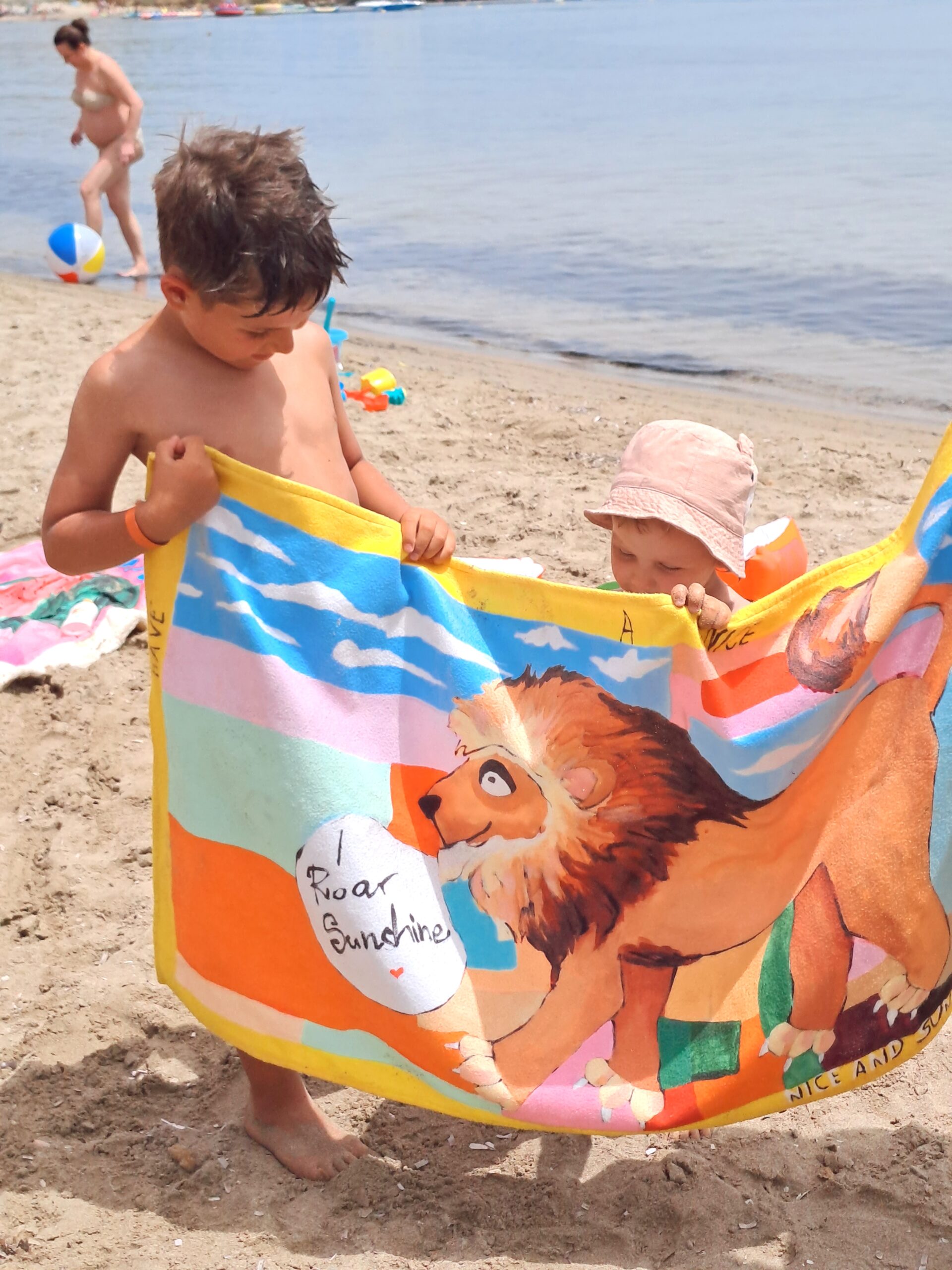 Lion Beach Towel / Blanket - Image 2