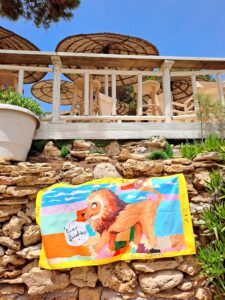 Lion Beach Towel / Blanket