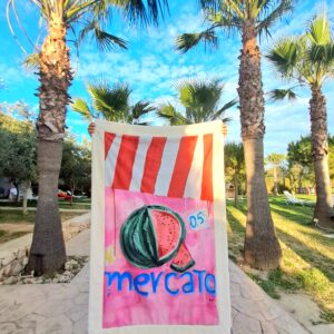 Watermelon Premium Beach Towel