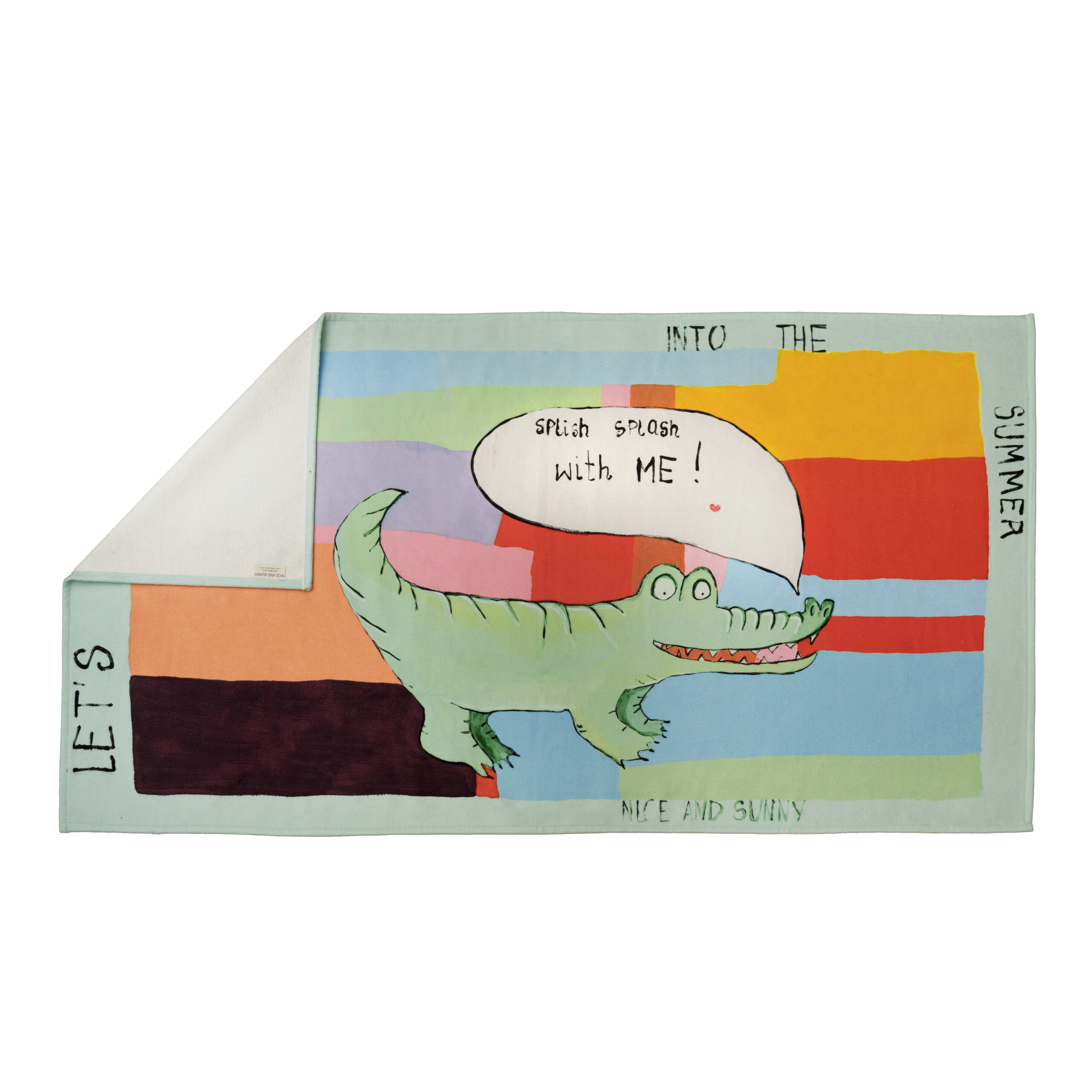 Crocodile Beach Towel / Blanket - Image 5