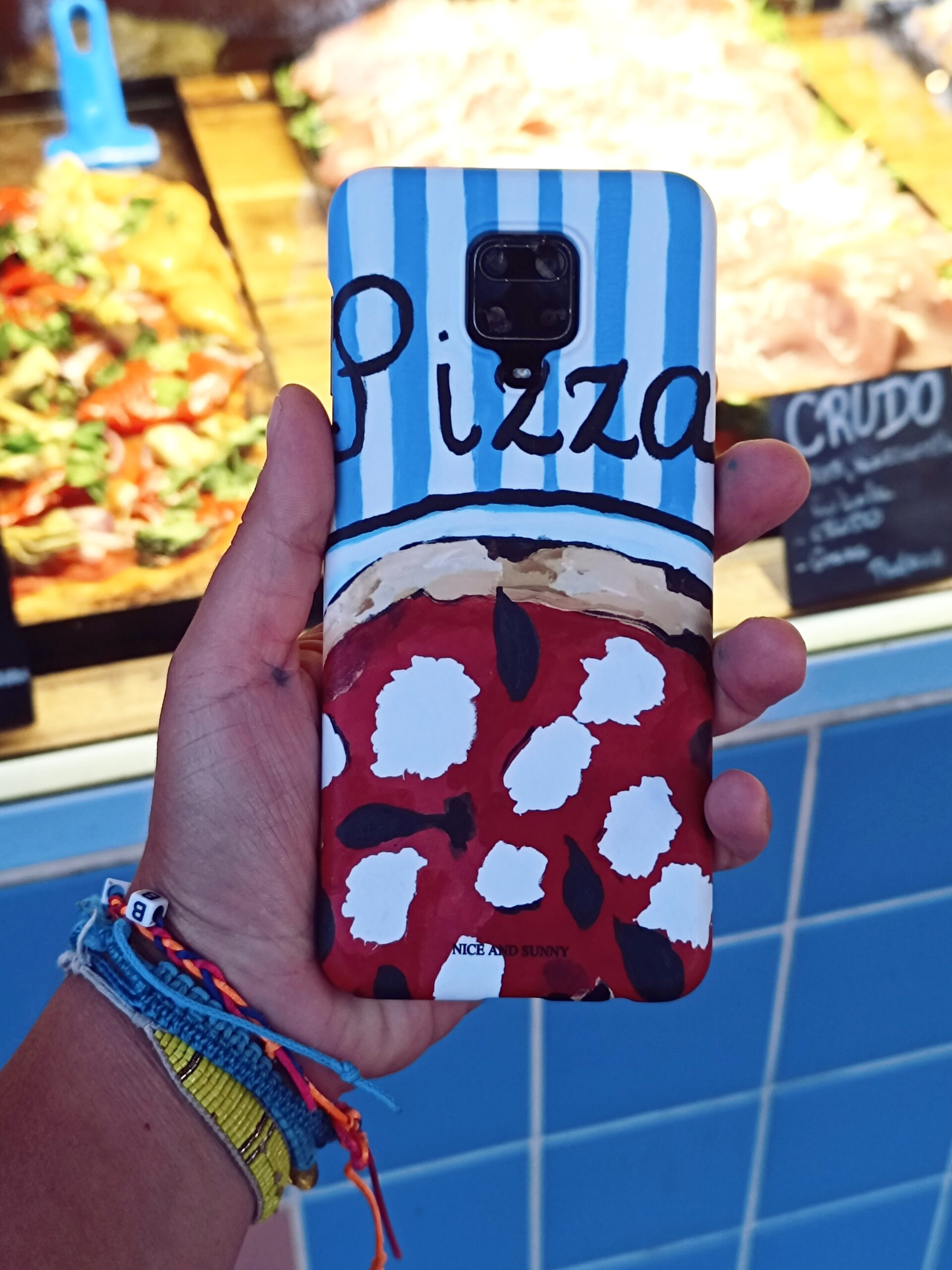 " Pizza Margherita " Phone Case - Image 3