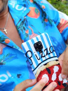 " Pizza Margherita " Phone Case