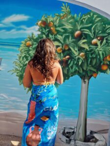"Mr. Bluesky " Sarong