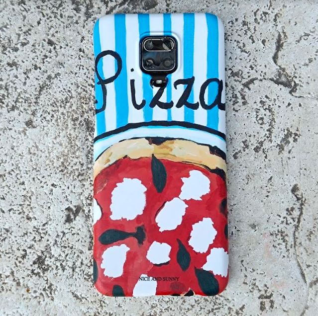 " Pizza Margherita " Phone Case - Image 2