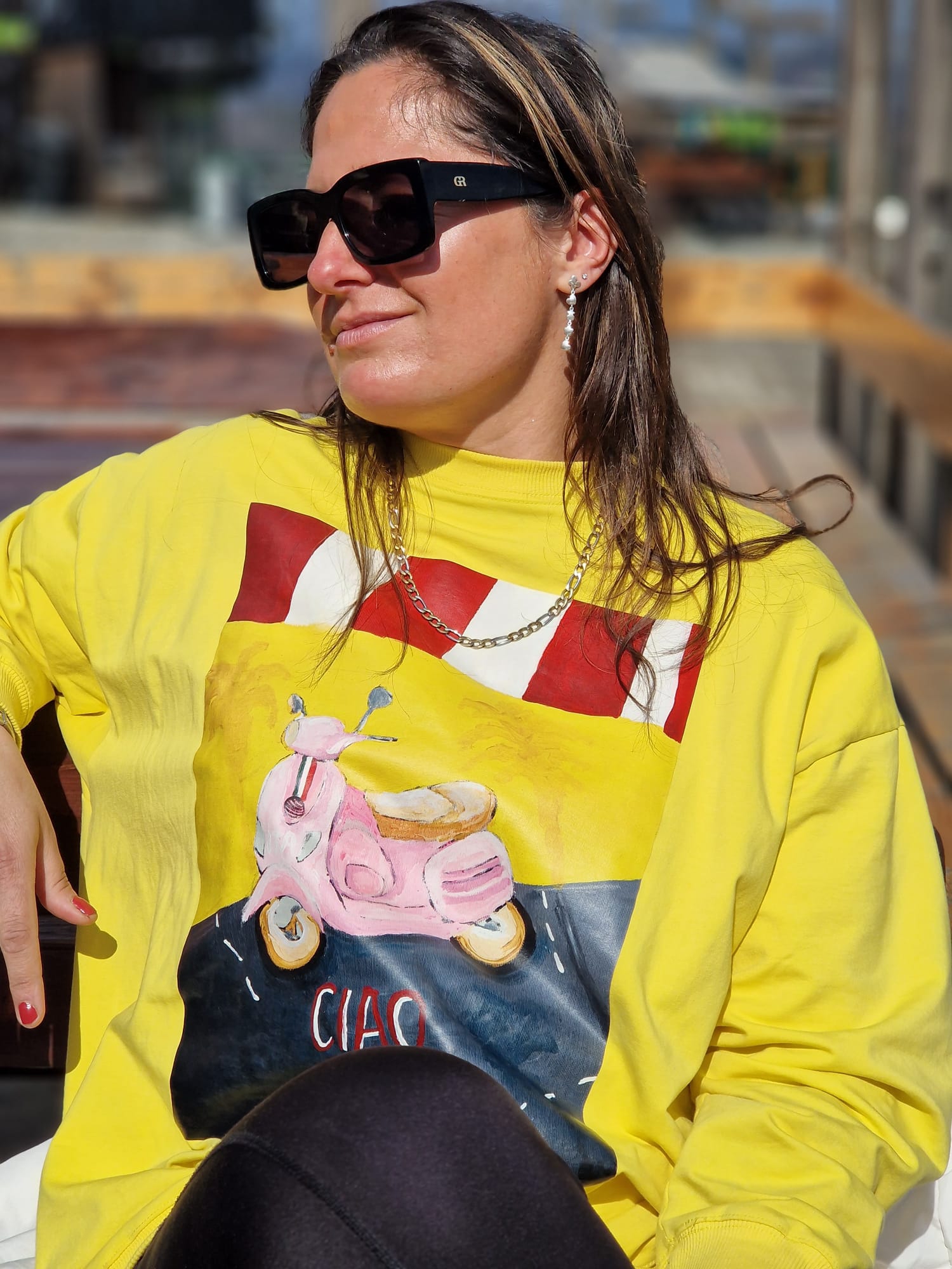 " Ciao Italia " Sweatshirt (Women) - Image 5