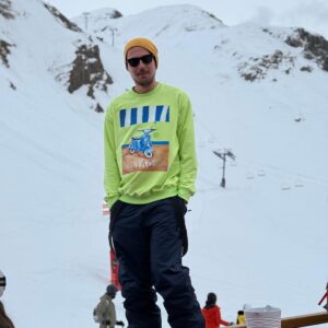 "Blue Vespa" Sweatshirt (Man)