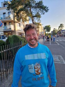 Turquoise "Frappe" Sweatshirt (Unisex)