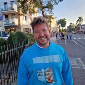 Turquoise "Frappe" Sweatshirt (Unisex)