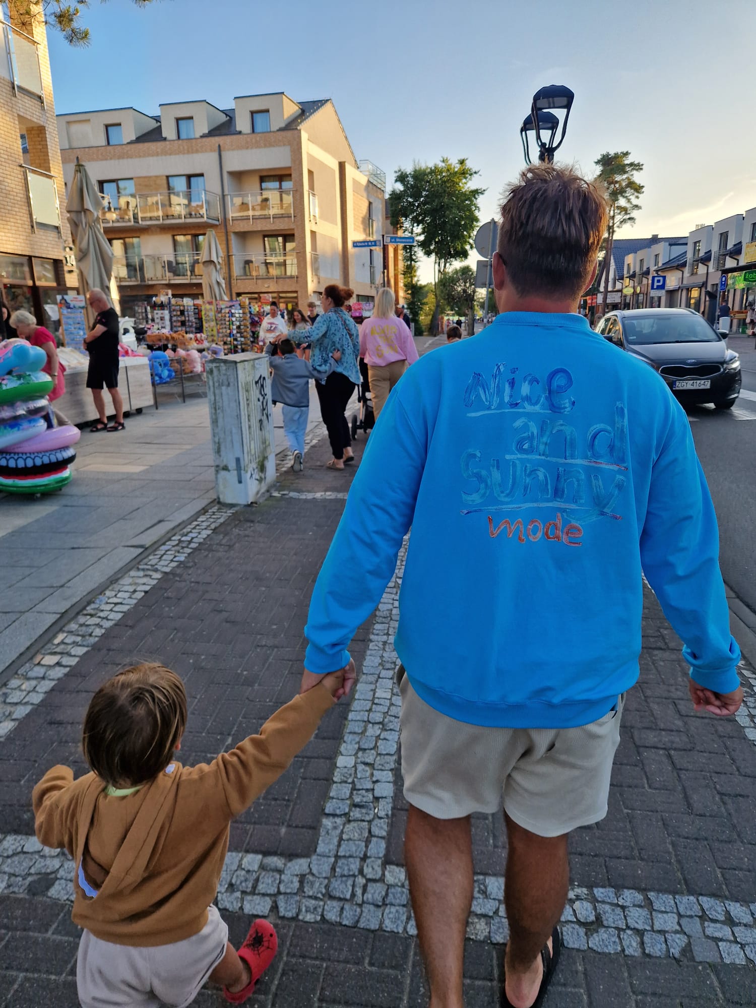 Turquoise "Frappe" Sweatshirt (Unisex) - Image 2